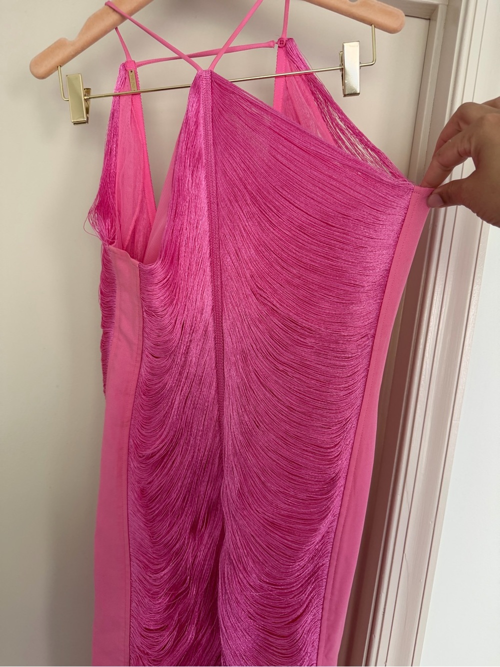 Cult Gaia Blossom Pink Renata Gown Size Small - Picture 8 of 15